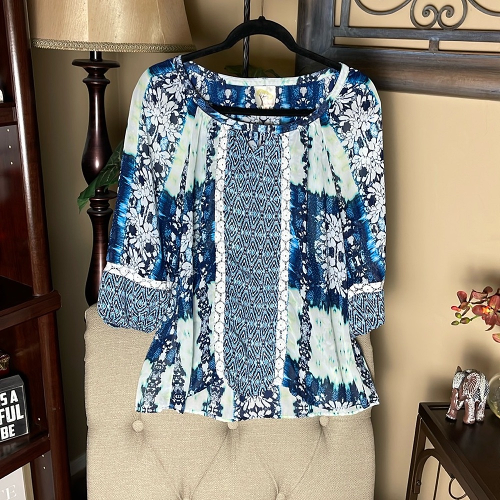 Fig and Flower blouse.